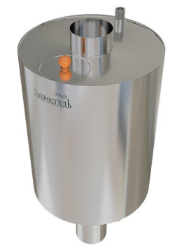 Бак на трубу Добросталь 52 л на D115 мм